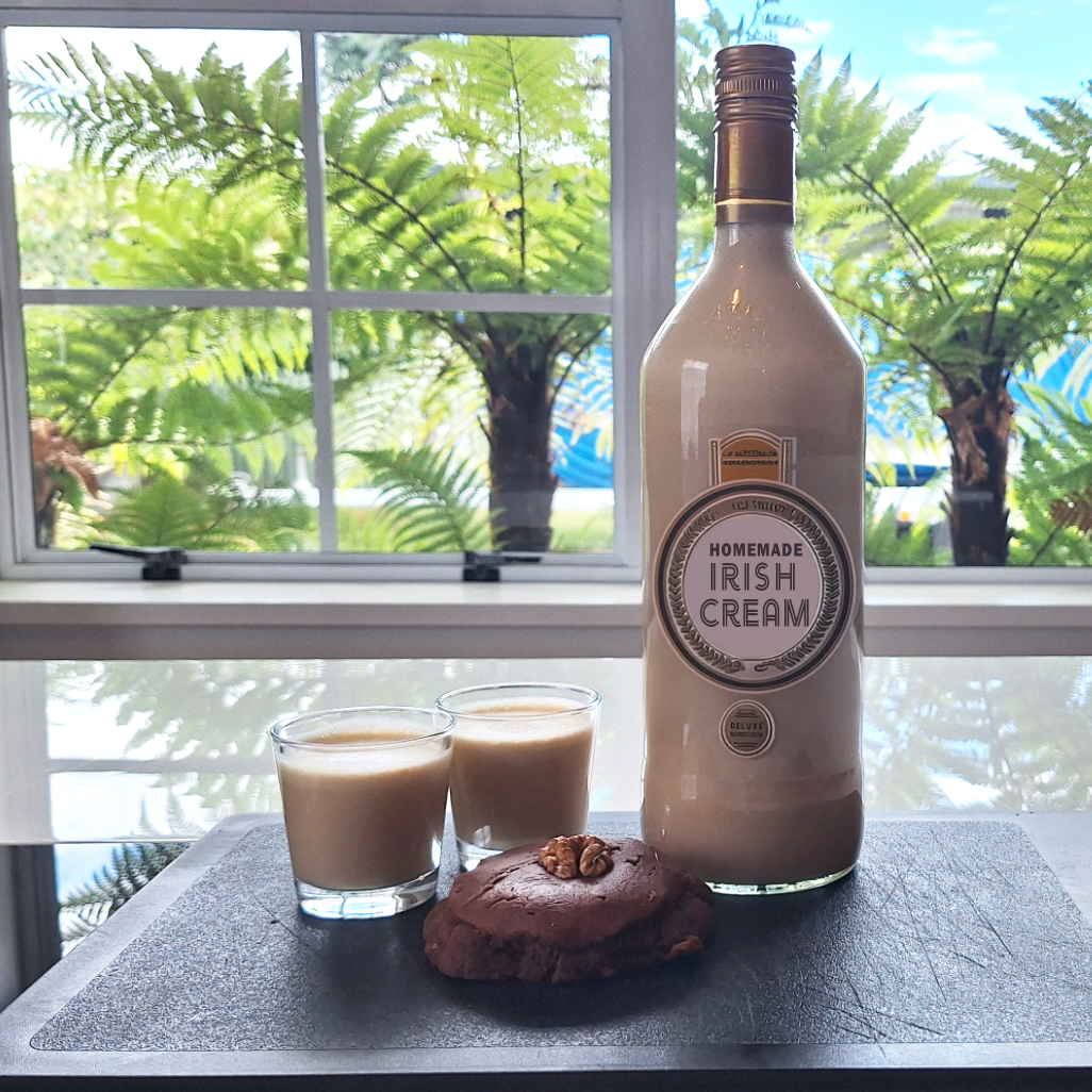 Picture of delicious homemade Irish cream.